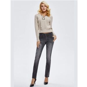 Camii Mia Womens Fleece Lined Jeans Winter Warm Pants Slim Fit Jeggings